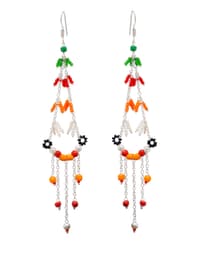 Multi Color Zircon Beads Earrings CE-1046 photo 1