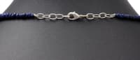 Blue Sapphire Gemstone Beads Necklace NP1009 photo 4