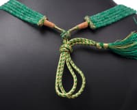 5 Layer Emerald Gemstone Beaded Necklace NP1010 photo 4