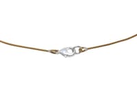 Ruby Gemstone Almond Shape Necklace NP1306 photo 3