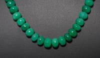 Emerald Gemstone Beads Necklace NP1319 photo 3
