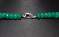 Emerald Gemstone Beads Necklace NP1319 photo 4