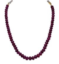 Ruby Gemstone Beads Necklace NP1320 photo 1