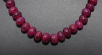 Ruby Gemstone Beads Necklace NP1320 photo 3