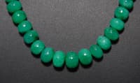 Emerald Gemstone Beads necklace NP1323 photo 3