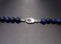 26" Inches Blue Sapphire Gemstone Beads Necklace NP1352 photo 4