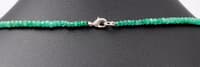 28" Inches Emerald Gemstone faceted Beaded Necklace NP1413 photo 5