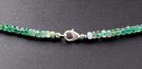 24" Inches Emerald Gemstone Shaded Beaded Necklace NP1416 photo 6