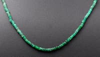 Emerald Gemstone Faceted Beads String NP1418 photo 4