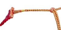 5 Row Ruby Gemstone Oval Shape Beads Necklace NP1431 photo 3