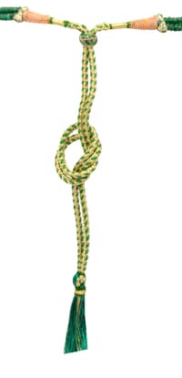 2 Layers of Emerald gemstone faceted bead necklace NP1463 photo 4