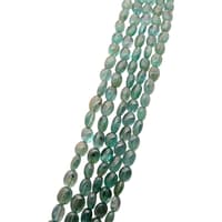 26" Inches Long 5 Rows Natural Emerald Gemstone Beads necklace NP1515 photo 3